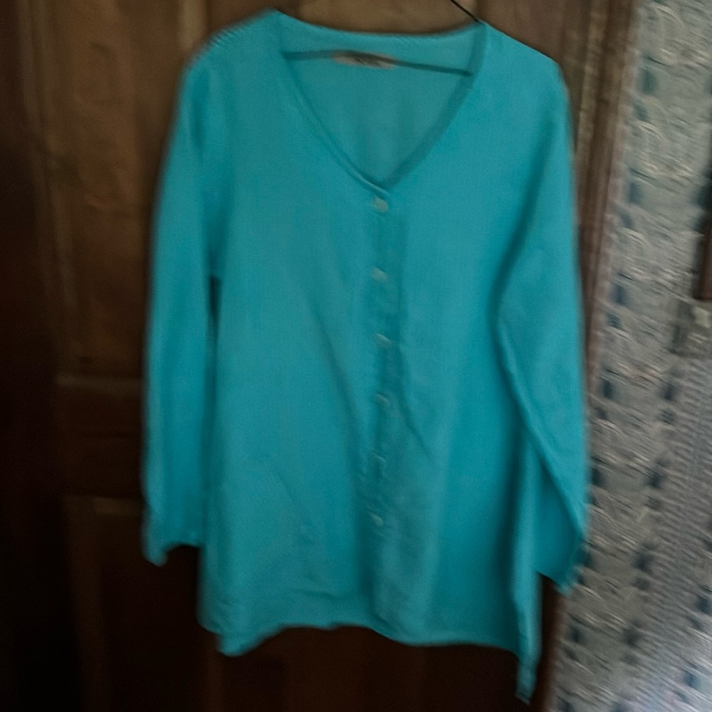 Flax tunic style jacket